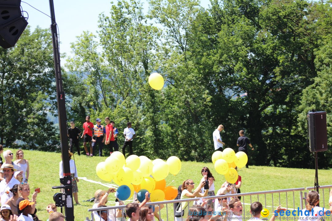 Kinderfest mit 30.000 Besuchern: St. Gallen, 20.06.2018