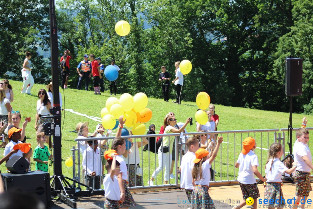 Kinderfest mit 30.000 Besuchern: St. Gallen, 20.06.2018