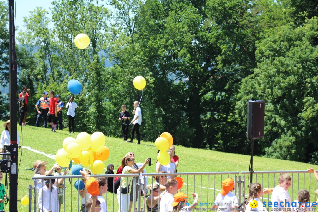 Kinderfest mit 30.000 Besuchern: St. Gallen, 20.06.2018