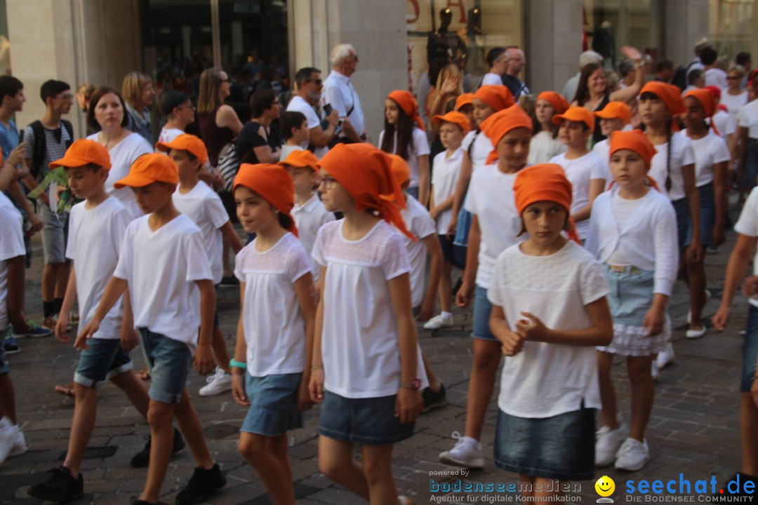 Kinderfest mit 30.000 Besuchern: St. Gallen, 20.06.2018