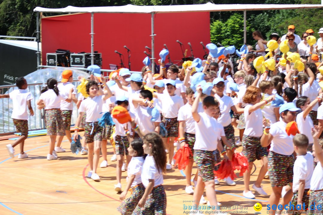 Kinderfest mit 30.000 Besuchern: St. Gallen, 20.06.2018