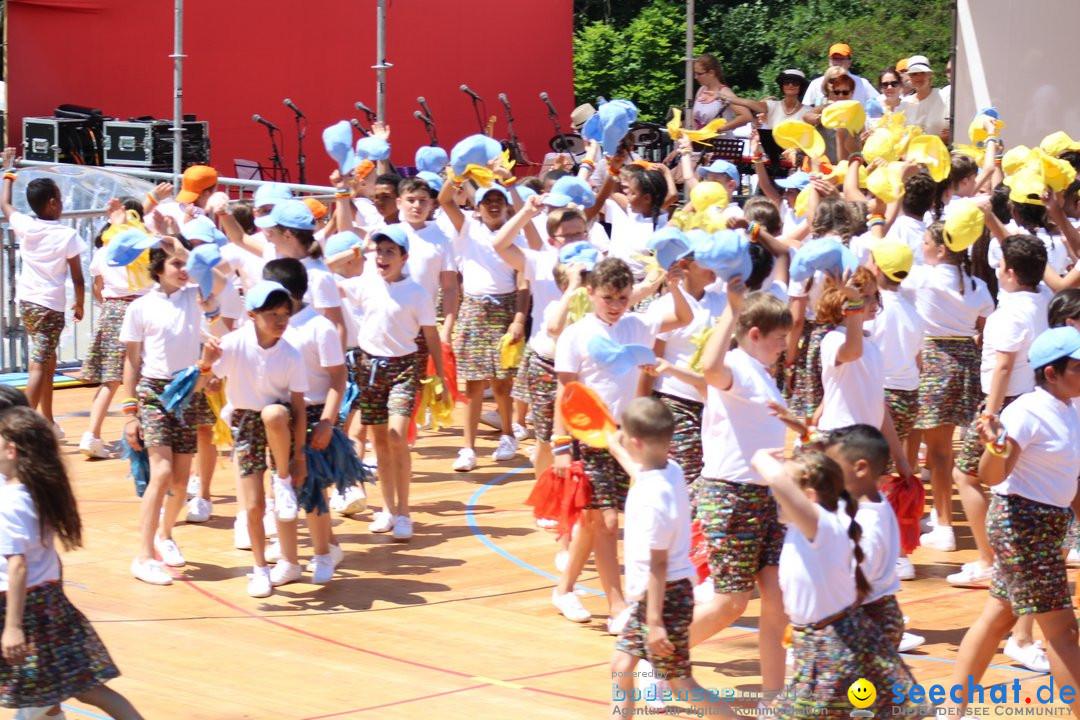 Kinderfest mit 30.000 Besuchern: St. Gallen, 20.06.2018