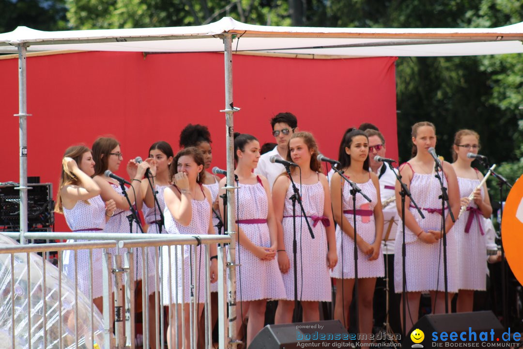 Kinderfest mit 30.000 Besuchern: St. Gallen, 20.06.2018