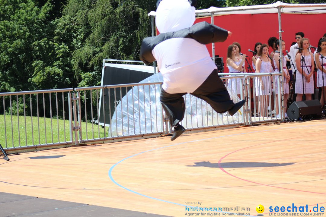 Kinderfest mit 30.000 Besuchern: St. Gallen, 20.06.2018