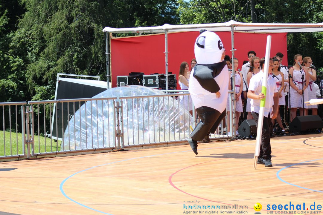 Kinderfest mit 30.000 Besuchern: St. Gallen, 20.06.2018