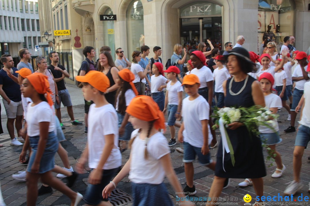 Kinderfest mit 30.000 Besuchern: St. Gallen, 20.06.2018