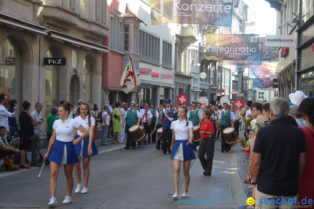 Kinderfest mit 30.000 Besuchern: St. Gallen, 20.06.2018