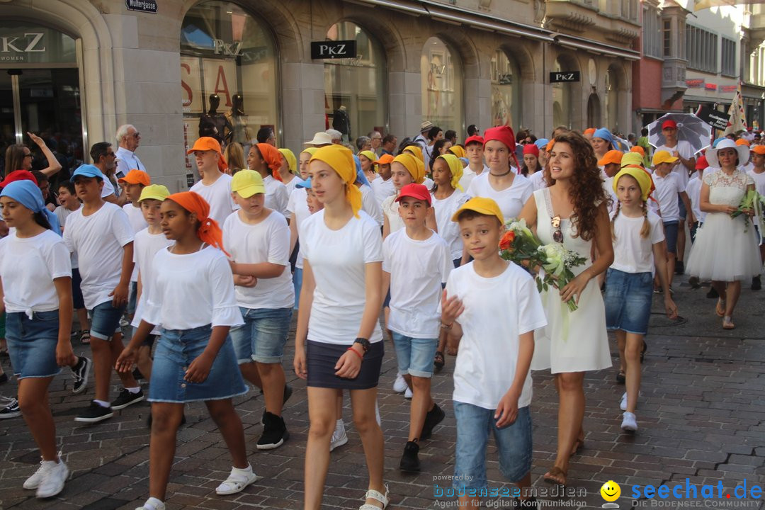 Kinderfest mit 30.000 Besuchern: St. Gallen, 20.06.2018