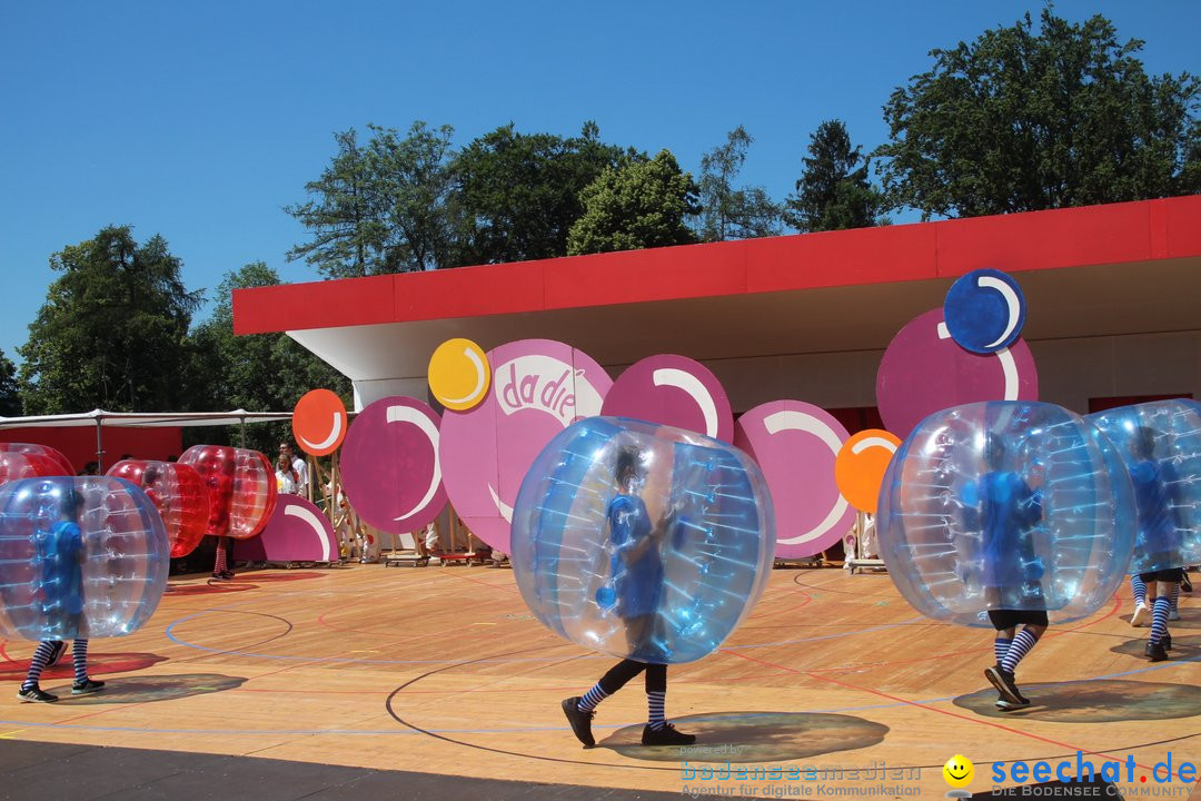 Kinderfest mit 30.000 Besuchern: St. Gallen, 20.06.2018