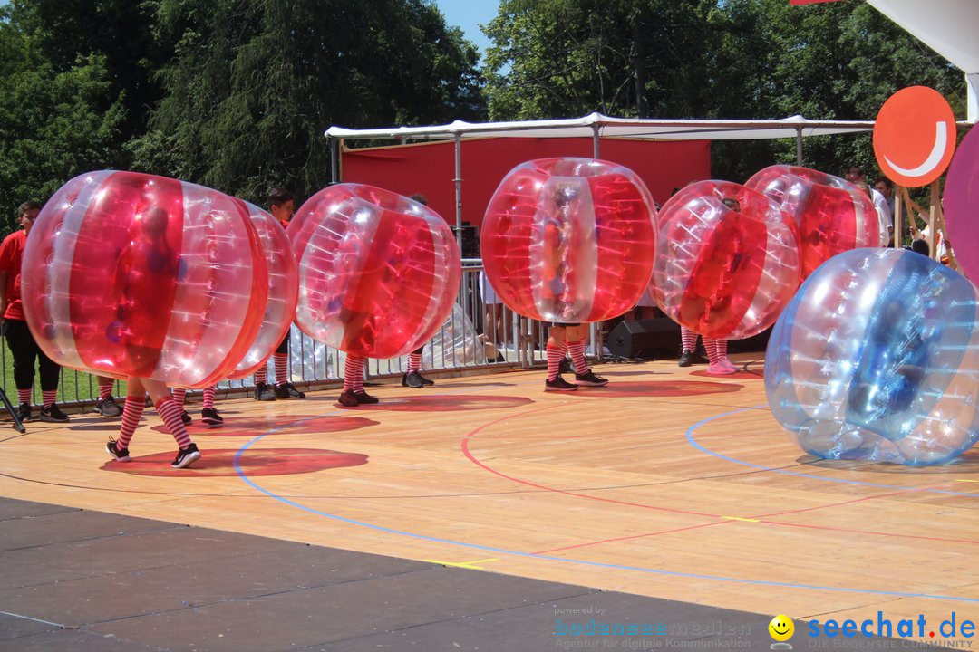 Kinderfest mit 30.000 Besuchern: St. Gallen, 20.06.2018