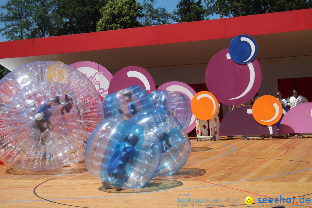 Kinderfest mit 30.000 Besuchern: St. Gallen, 20.06.2018