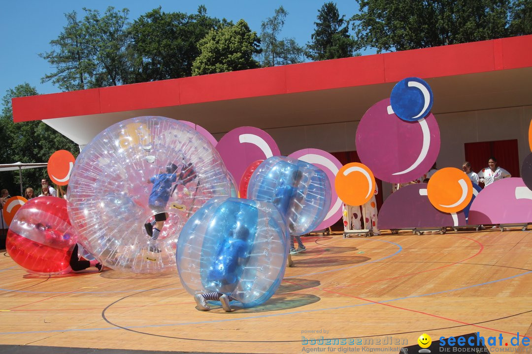 Kinderfest mit 30.000 Besuchern: St. Gallen, 20.06.2018