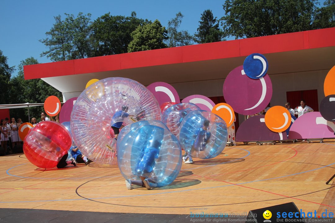 Kinderfest mit 30.000 Besuchern: St. Gallen, 20.06.2018