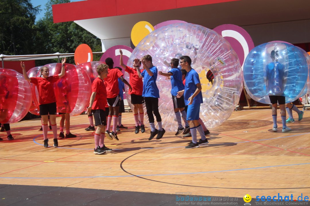 Kinderfest mit 30.000 Besuchern: St. Gallen, 20.06.2018