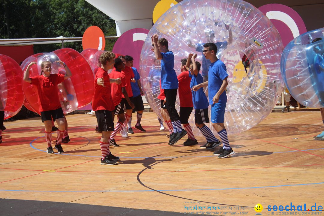 Kinderfest mit 30.000 Besuchern: St. Gallen, 20.06.2018