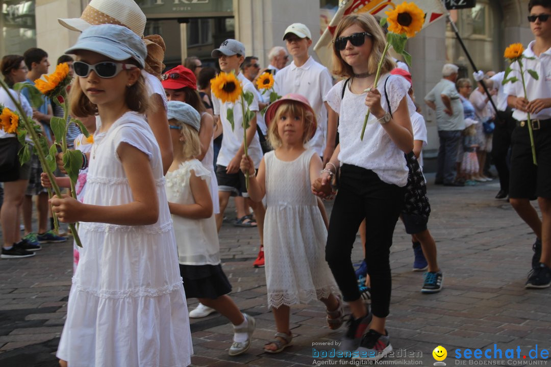 Kinderfest mit 30.000 Besuchern: St. Gallen, 20.06.2018