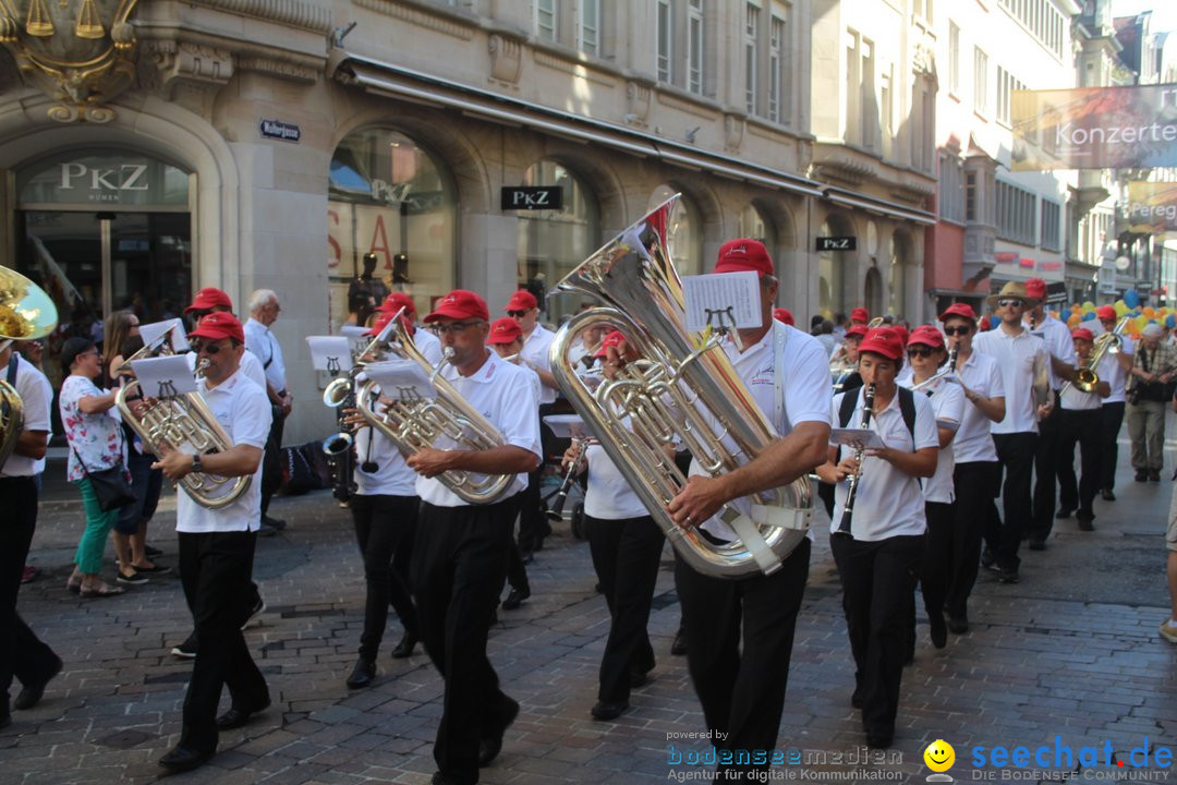 Kinderfest mit 30.000 Besuchern: St. Gallen, 20.06.2018