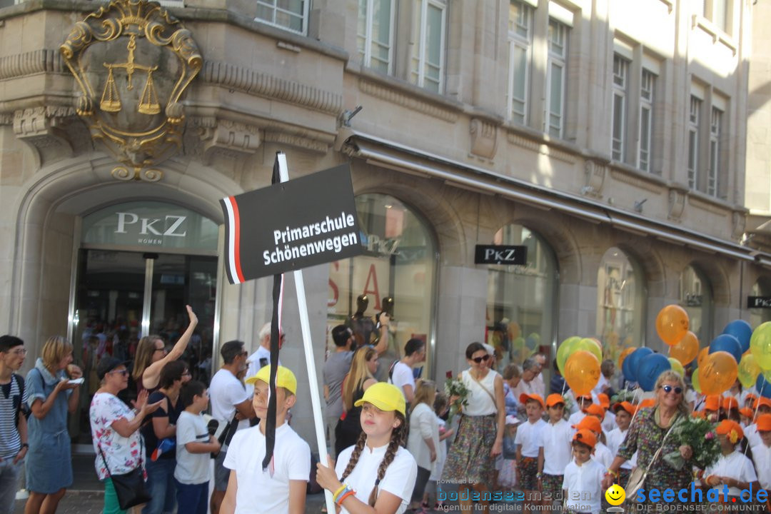 Kinderfest mit 30.000 Besuchern: St. Gallen, 20.06.2018