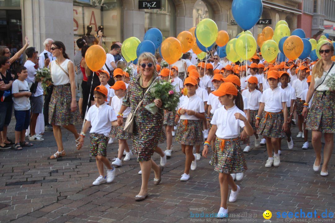 Kinderfest mit 30.000 Besuchern: St. Gallen, 20.06.2018