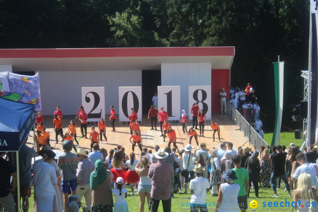 Kinderfest mit 30.000 Besuchern: St. Gallen, 20.06.2018