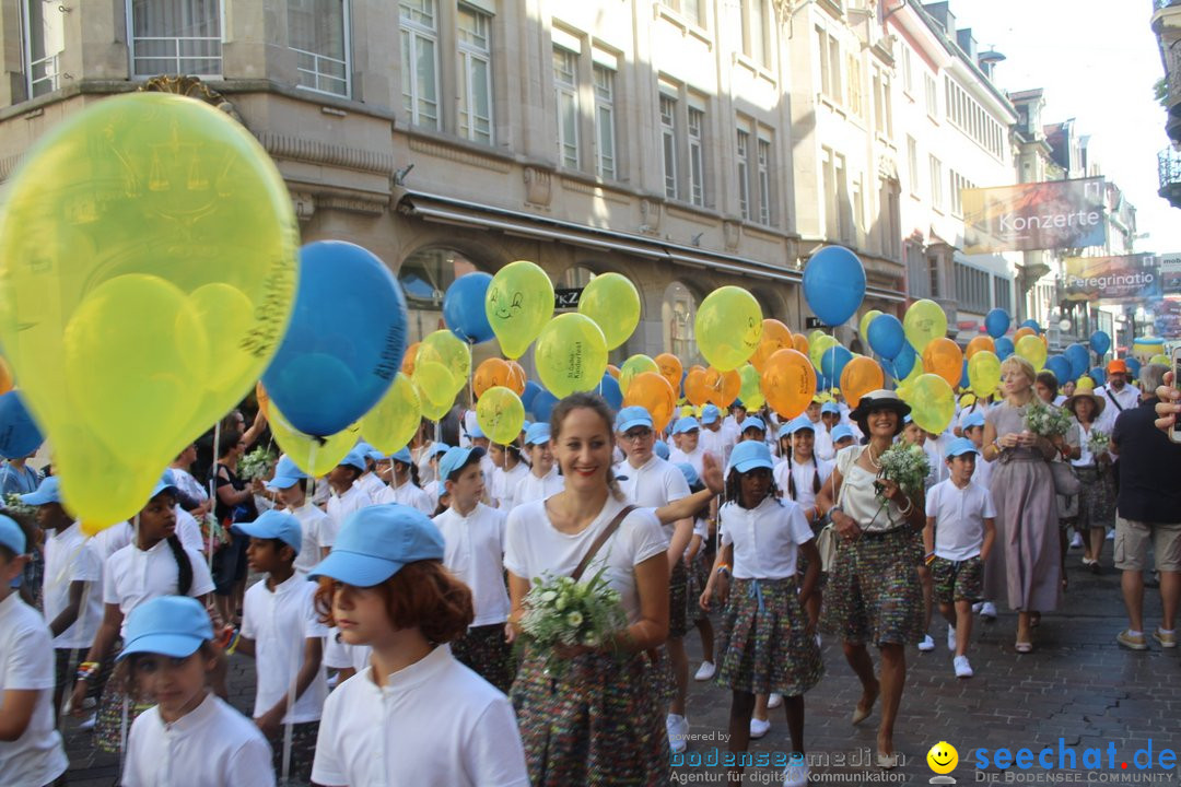 Kinderfest mit 30.000 Besuchern: St. Gallen, 20.06.2018