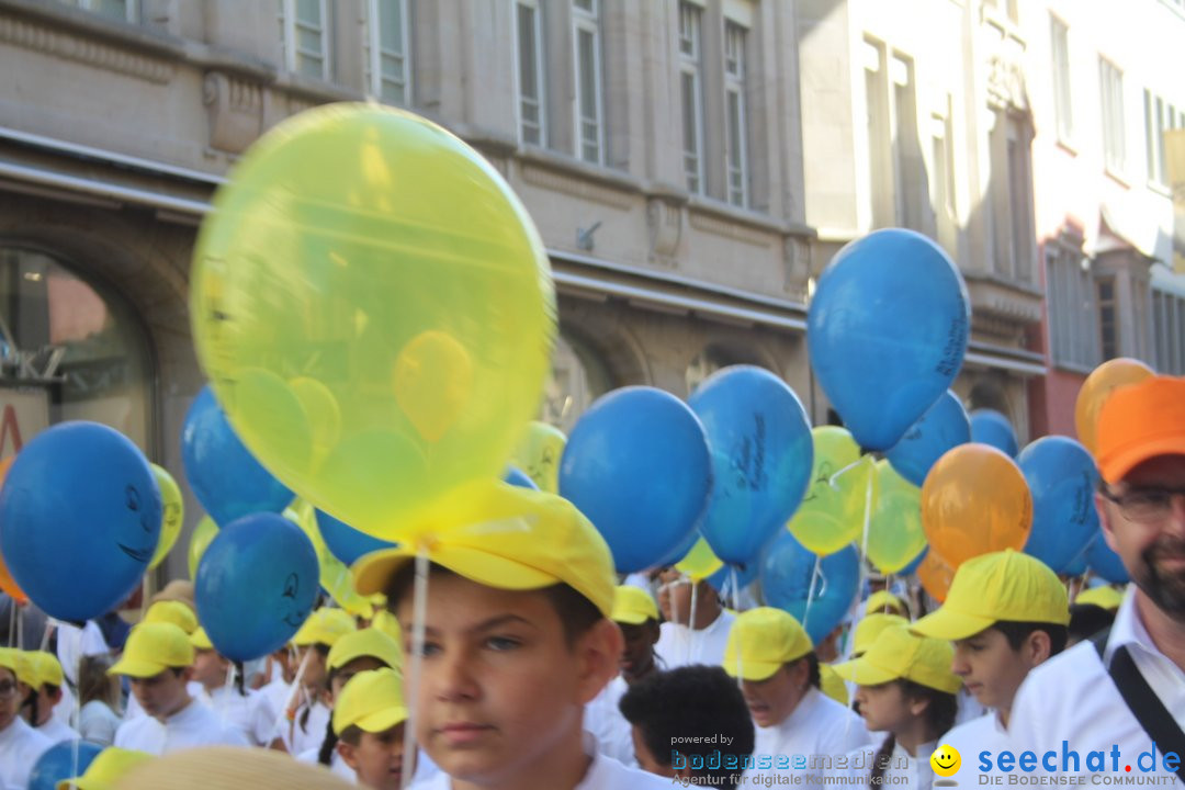 Kinderfest mit 30.000 Besuchern: St. Gallen, 20.06.2018