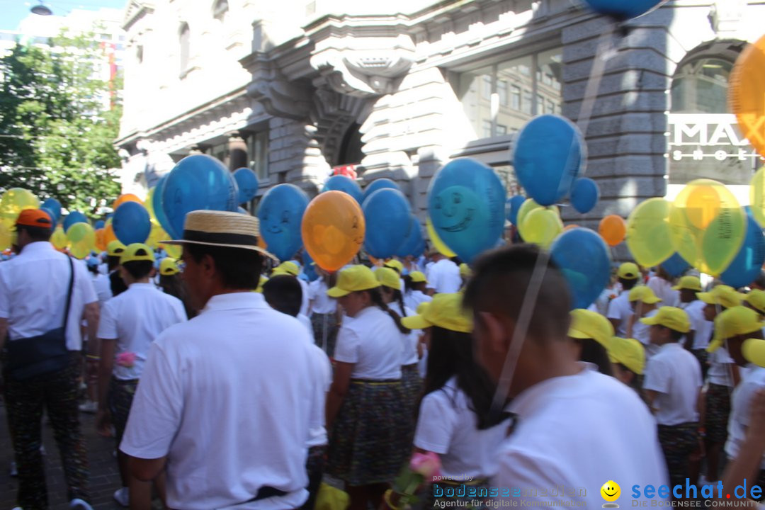 Kinderfest mit 30.000 Besuchern: St. Gallen, 20.06.2018