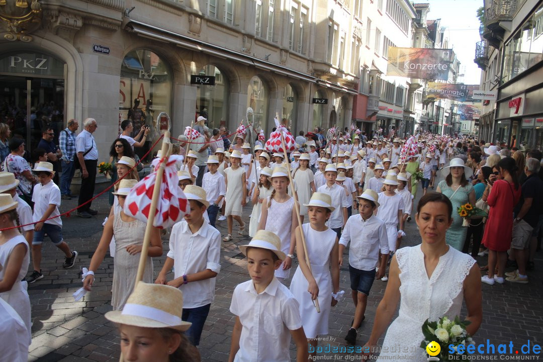 Kinderfest mit 30.000 Besuchern: St. Gallen, 20.06.2018