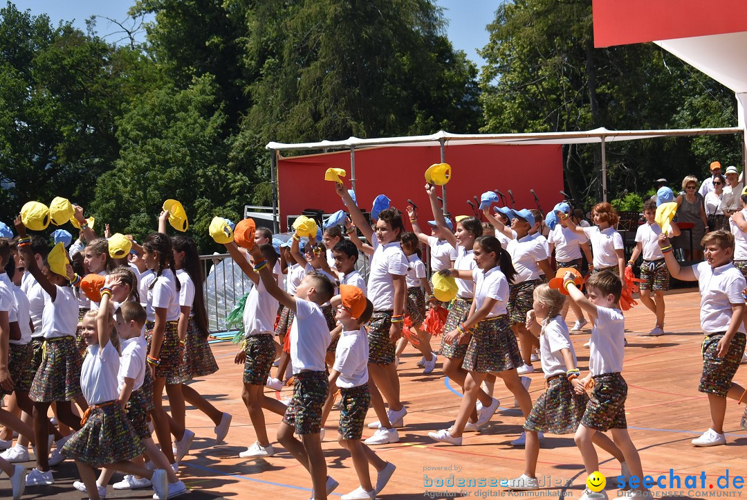 Kinderfest mit 30.000 Besuchern: St. Gallen, 20.06.2018