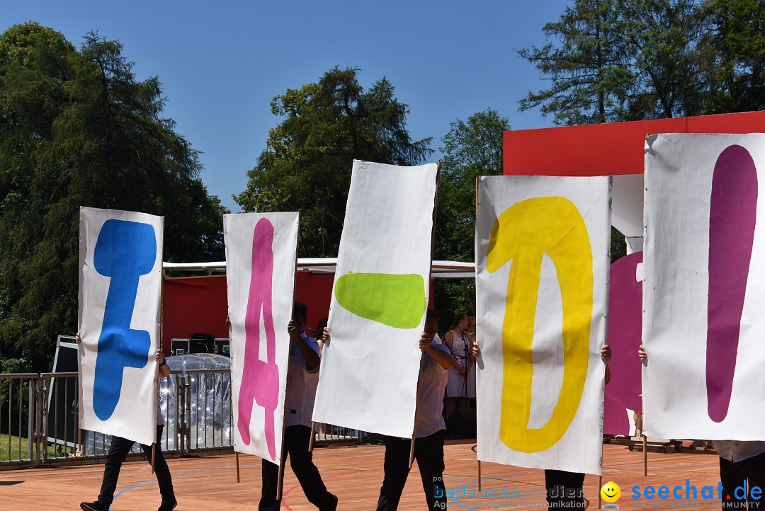 Kinderfest mit 30.000 Besuchern: St. Gallen, 20.06.2018