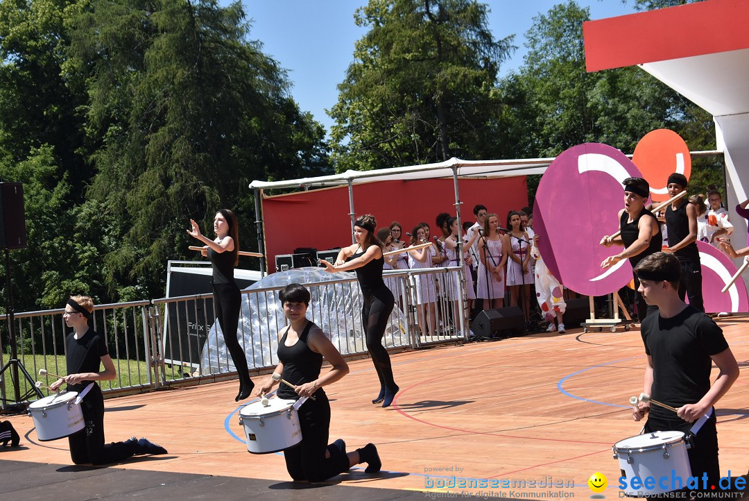 Kinderfest mit 30.000 Besuchern: St. Gallen, 20.06.2018