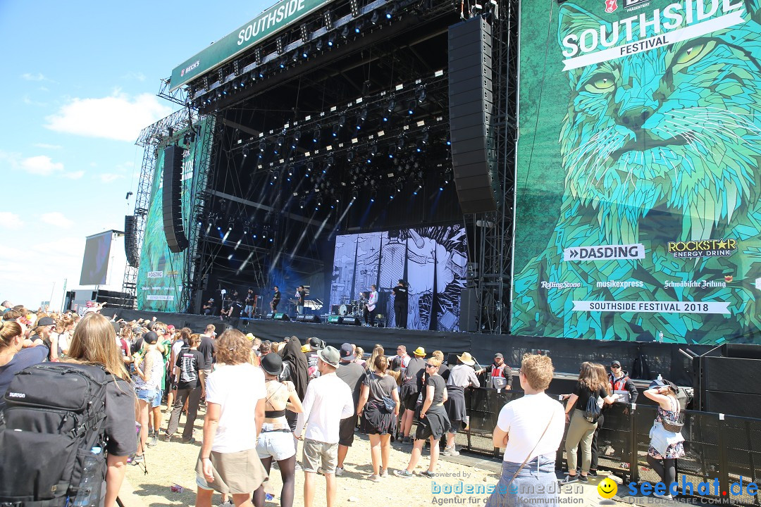 SOUTHSIDE Festival 2018: Neuhausen ob Eck am Bodensee, 23.06.2018