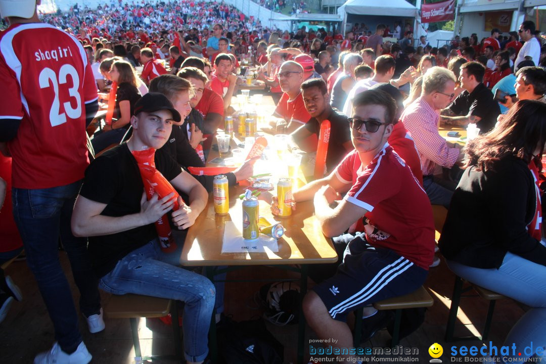 WM FIFA 2018: Arena am Bodensee, Arbon, 27.06.2018