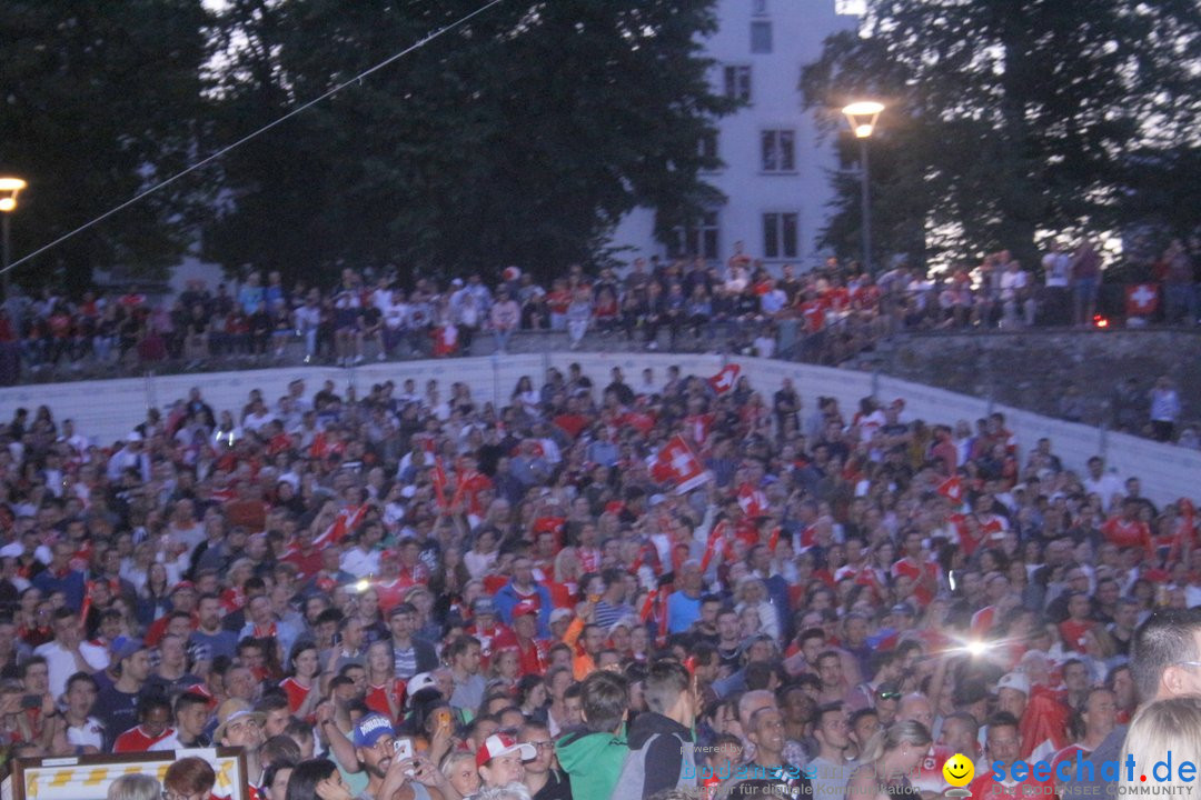 WM FIFA 2018: Arena am Bodensee, Arbon, 27.06.2018