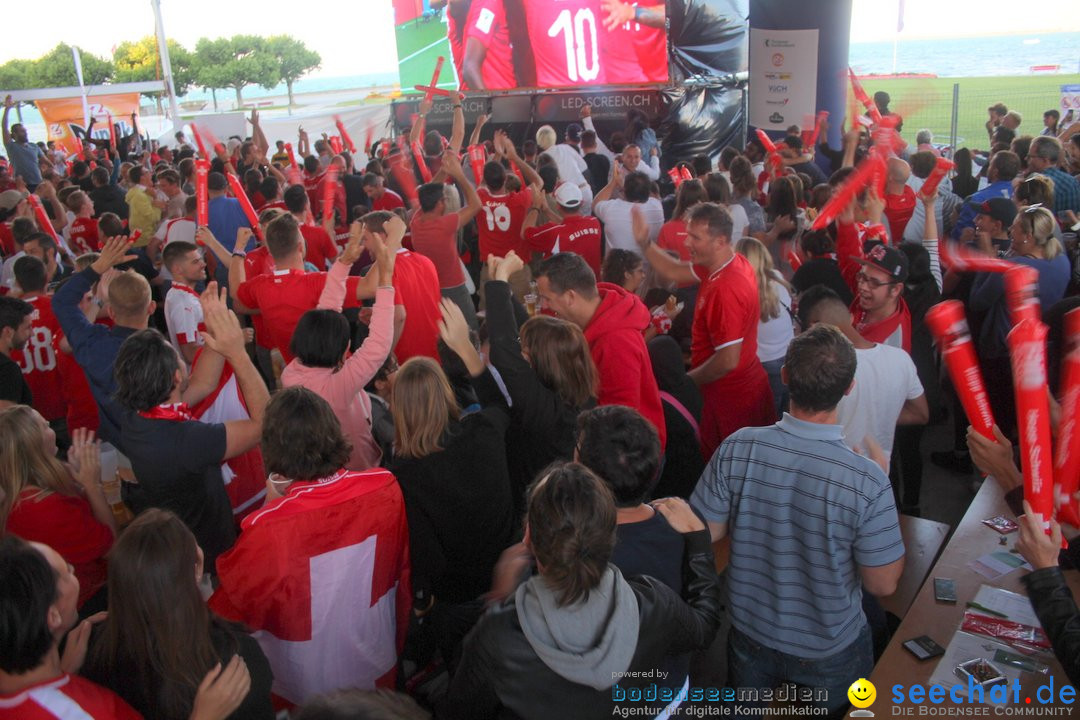 WM FIFA 2018: Arena am Bodensee, Arbon, 27.06.2018