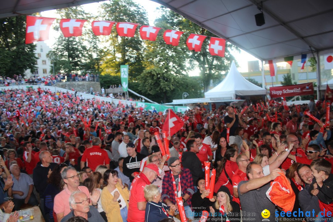 WM FIFA 2018: Arena am Bodensee, Arbon, 27.06.2018