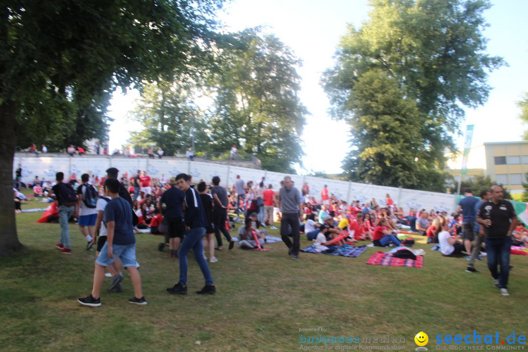 WM FIFA 2018: Arena am Bodensee, Arbon, 27.06.2018