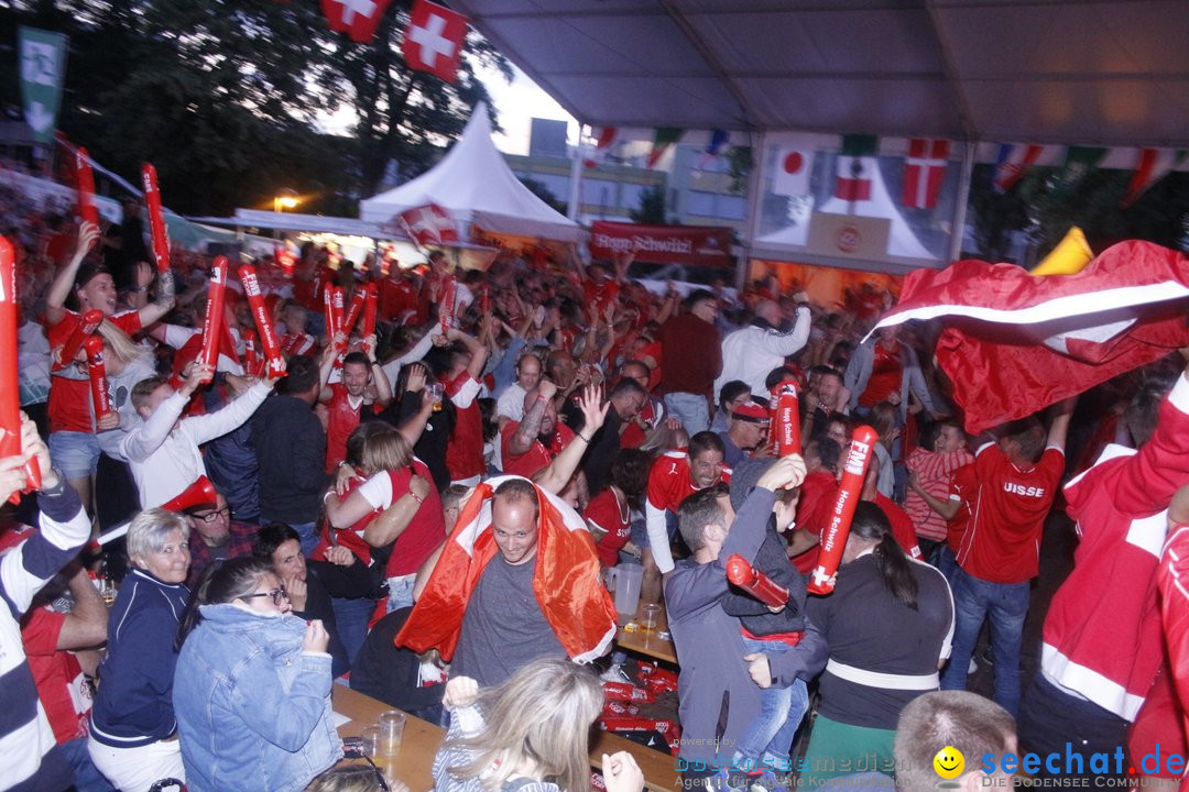 WM FIFA 2018: Arena am Bodensee, Arbon, 27.06.2018