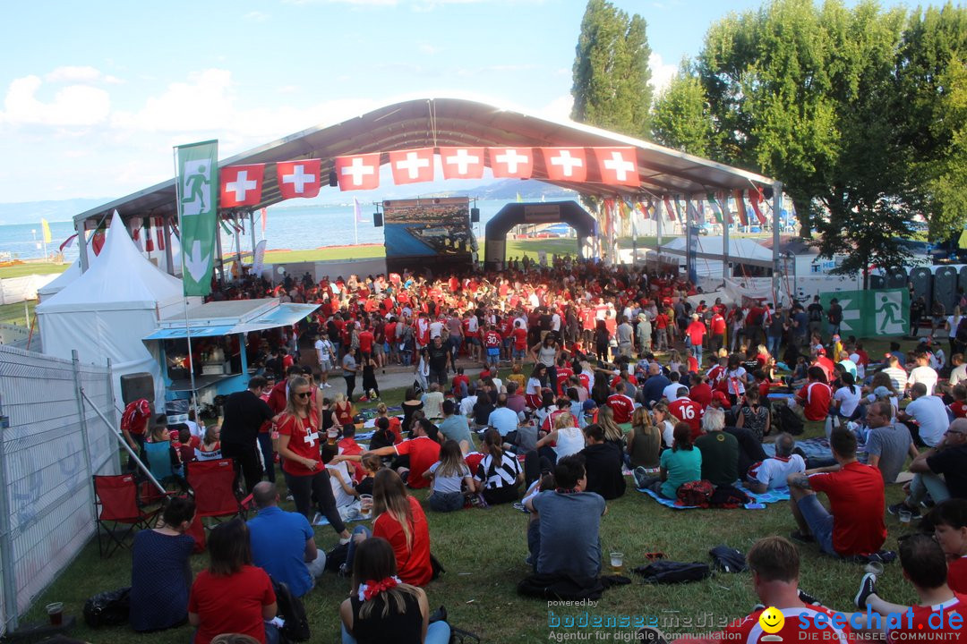 WM FIFA 2018: Arena am Bodensee, Arbon, 27.06.2018