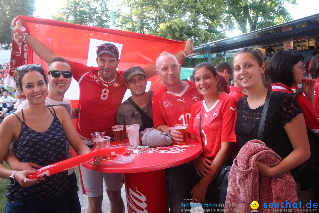 WM FIFA 2018: Arena am Bodensee, Arbon, 27.06.2018