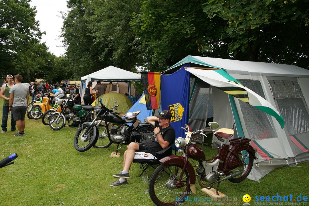 10. Simson und MZ Treffen: Einsingen bei Ulm, 07.07.2018