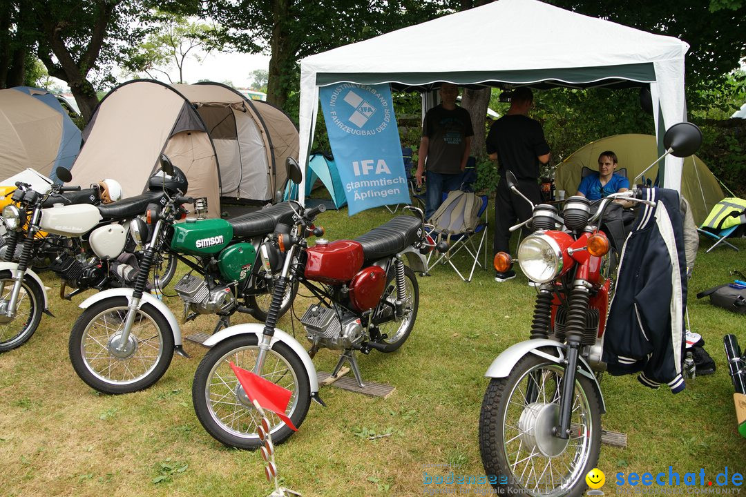 10. Simson und MZ Treffen: Einsingen bei Ulm, 07.07.2018