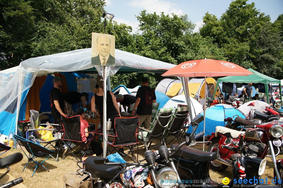 10. Simson und MZ Treffen: Einsingen bei Ulm, 07.07.2018