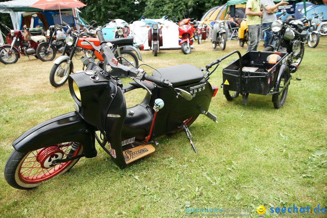 10. Simson und MZ Treffen: Einsingen bei Ulm, 07.07.2018