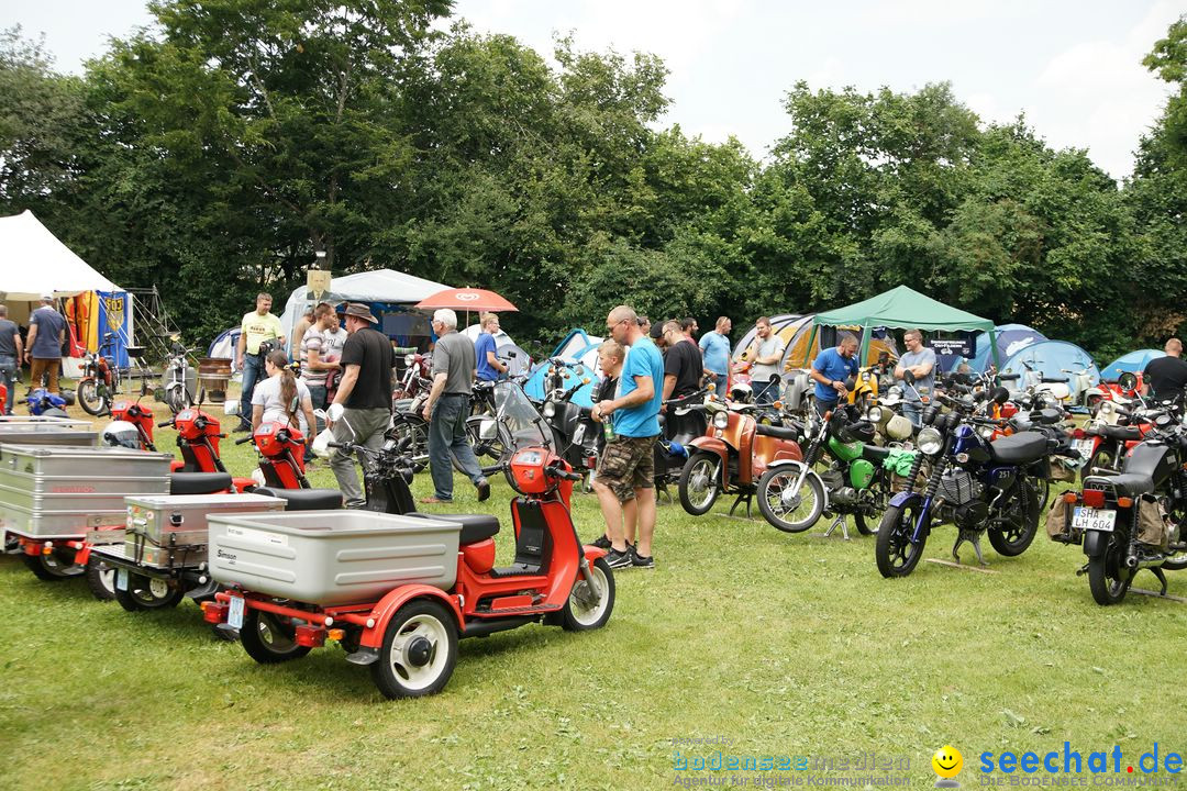 10. Simson und MZ Treffen: Einsingen bei Ulm, 07.07.2018