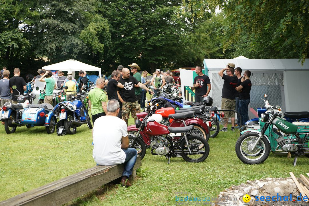 10. Simson und MZ Treffen: Einsingen bei Ulm, 07.07.2018