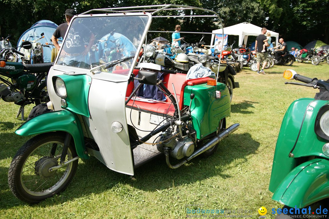 10. Simson und MZ Treffen: Einsingen bei Ulm, 07.07.2018