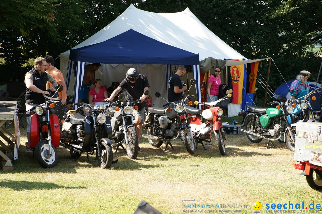 10. Simson und MZ Treffen: Einsingen bei Ulm, 07.07.2018