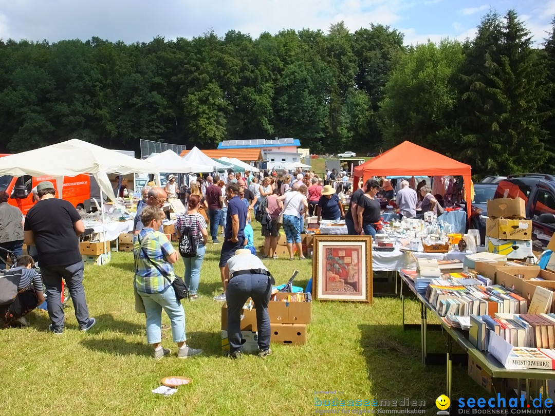 Waldflohmarkt: Mengen-Rosna, 07.07.2018