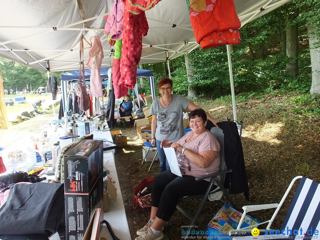 Waldflohmarkt: Mengen-Rosna, 07.07.2018